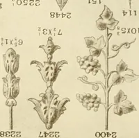 An illustration from Catalog of Capitals, brackets and compo ornament for exterior and interior decoration (1900)