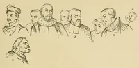 An illustration from Catalog of a collection of water-color drawings : loaned to the Pennsylvania Academy of the Fine Arts, and on exhibition December 3, 1877 to January 12, 1878 (1877)