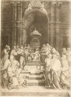 An illustration from Catalog of the Gardiner Greene Hubbard collection of engravings, presented to the Library of Congress by Mrs. Gardiner Greene Hubbard (1905)