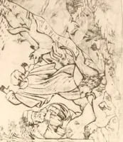 An illustration from Catalog of the Gardiner Greene Hubbard collection of engravings, presented to the Library of Congress by Mrs. Gardiner Greene Hubbard (1905)