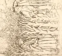 An illustration from Catalog of the Gardiner Greene Hubbard collection of engravings, presented to the Library of Congress by Mrs. Gardiner Greene Hubbard (1905)
