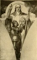 An illustration from Catalog of large carbon photographs, photogravures, engravings, etchings and copper-plate paintings in the educational art exhibitions of A.W. Elson & Company with a list of other pictures recommended for school, library, and home decoration (1910)