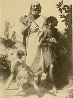 An illustration from Catalog of large carbon photographs, photogravures, engravings, etchings and copper-plate paintings in the educational art exhibitions of A.W. Elson & Company with a list of other pictures recommended for school, library, and home decoration (1910)