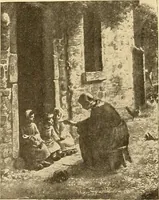 An illustration from Catalog of large carbon photographs, photogravures, engravings, etchings and copper-plate paintings in the educational art exhibitions of A.W. Elson & Company with a list of other pictures recommended for school, library, and home decoration (1910)