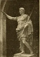 An illustration from Catalog of large carbon photographs, photogravures, engravings, etchings and copper-plate paintings in the educational art exhibitions of A.W. Elson & Company with a list of other pictures recommended for school, library, and home decoration (1910)