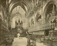 An illustration from Catalog of large carbon photographs, photogravures, engravings, etchings and copper-plate paintings in the educational art exhibitions of A.W. Elson & Company with a list of other pictures recommended for school, library, and home decoration (1910)