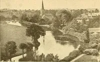 An illustration from Catalog of large carbon photographs, photogravures, engravings, etchings and copper-plate paintings in the educational art exhibitions of A.W. Elson & Company with a list of other pictures recommended for school, library, and home decoration (1910)