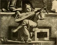 An illustration from Catalog of large carbon photographs, photogravures, engravings, etchings and copper-plate paintings in the educational art exhibitions of A.W. Elson & Company with a list of other pictures recommended for school, library, and home decoration (1910)