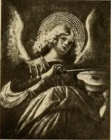 An illustration from Catalog of large carbon photographs, photogravures, engravings, etchings and copper-plate paintings in the educational art exhibitions of A.W. Elson & Company with a list of other pictures recommended for school, library, and home decoration (1910)