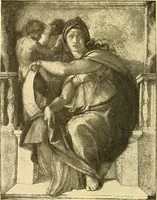 An illustration from Catalog of large carbon photographs, photogravures, engravings, etchings and copper-plate paintings in the educational art exhibitions of A.W. Elson & Company with a list of other pictures recommended for school, library, and home decoration (1910)