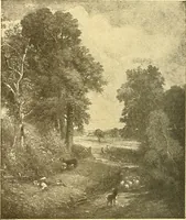 An illustration from Catalog of large carbon photographs, photogravures, engravings, etchings and copper-plate paintings in the educational art exhibitions of A.W. Elson & Company with a list of other pictures recommended for school, library, and home decoration (1910)
