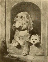An illustration from Catalog of large carbon photographs, photogravures, engravings, etchings and copper-plate paintings in the educational art exhibitions of A.W. Elson & Company with a list of other pictures recommended for school, library, and home decoration (1910)