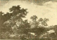 An illustration from Catalog of large carbon photographs, photogravures, engravings, etchings and copper-plate paintings in the educational art exhibitions of A.W. Elson & Company with a list of other pictures recommended for school, library, and home decoration (1910)