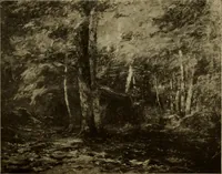 An illustration from Catalog of paintings by eminent American old masters : and by some of the prominent living American artists, from the collection of Young's Art Galleries (1918)