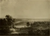 An illustration from Catalog of paintings by eminent American old masters : and by some of the prominent living American artists, from the collection of Young's Art Galleries (1918)
