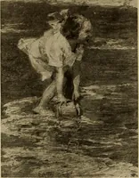 An illustration from Catalog of paintings by eminent American old masters : and by some of the prominent living American artists, from the collection of Young's Art Galleries (1918)