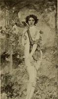 An illustration from Catalog of paintings by eminent American old masters : and by some of the prominent living American artists, from the collection of Young's Art Galleries (1918)