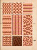 An illustration from [Catalog of samples of tile designs from Mosaico Nolla] (1870)