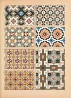 An illustration from [Catalog of samples of tile designs from Mosaico Nolla] (1870)
