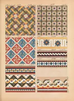 An illustration from [Catalog of samples of tile designs from Mosaico Nolla] (1870)