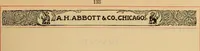 An illustration from Catalogue. A.H. Abbott & co., manufacturers and importers of mathematical and surveying instruments and drawing materials of every description .. (1896)