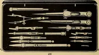 An illustration from Catalogue. A.H. Abbott & co., manufacturers and importers of mathematical and surveying instruments and drawing materials of every description .. (1896)