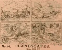 An illustration from Catalogue : Carter's oil chromos, Carter's popular crayons. (1877)