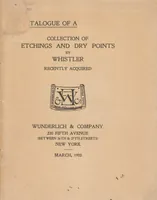 An illustration from Catalogue of a collection of etchings and dry points by Whistler, recently acquired (1903)