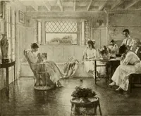 An illustration from Catalogue de luxe of the Department of Fine Arts, Panama-Pacific International Exposition (1915)