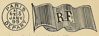 Picture 6 of 10 from Catalogue descriptif de toutes les marques postales de la France : inscriptions, timbres a main, et obliterations ... avec des prix de vente pour les collections (1902), leaf 212