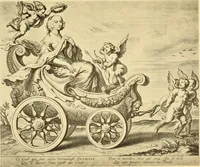 An illustration from Catalogue des estampes d'ornement : faisant partie des collections de la Bibliothèque royale de Belgique, classé par nature d'objets suivi d'un index alphabétique des noms d'auteurs et accompagné de planches (1907)