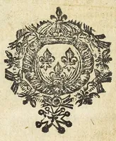An illustration from Catalogue des manuscrits de la bibliotheque de defunt monseigneur le chancelier Seguier (1686)