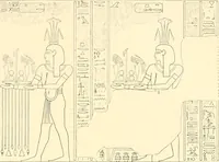Picture 135 of 543 from Catalogue des monuments et inscriptions de l'Égypte antique / publié sous les auspices de S.A. Abbas II Helmi par la direction générale du Service des antiquités [de l'Égypte] ; par J. de Morgan, U. Bouriant, G. Legrain, G. Jéquier, A. Barsanti (1894), leaf 112