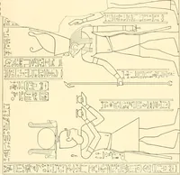 Picture 145 of 543 from Catalogue des monuments et inscriptions de l'Égypte antique / publié sous les auspices de S.A. Abbas II Helmi par la direction générale du Service des antiquités [de l'Égypte] ; par J. de Morgan, U. Bouriant, G. Legrain, G. Jéquier, A. Barsanti (1894), leaf 118