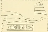 An illustration from Catalogue des monuments et inscriptions de l'Égypte antique / publié sous les auspices de S.A. Abbas II Helmi par la direction générale du Service des antiquités [de l'Égypte] ; par J. de Morgan, U. Bouriant, G. Legrain, G. Jéquier, A. Barsanti (1894)