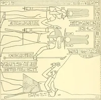 Picture 166 of 543 from Catalogue des monuments et inscriptions de l'Égypte antique / publié sous les auspices de S.A. Abbas II Helmi par la direction générale du Service des antiquités [de l'Égypte] ; par J. de Morgan, U. Bouriant, G. Legrain, G. Jéquier, A. Barsanti (1894), leaf 133