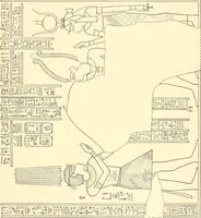 An illustration from Catalogue des monuments et inscriptions de l'Égypte antique / publié sous les auspices de S.A. Abbas II Helmi par la direction générale du Service des antiquités [de l'Égypte] ; par J. de Morgan, U. Bouriant, G. Legrain, G. Jéquier, A. Barsanti (1894)