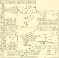Picture 174 of 543 from Catalogue des monuments et inscriptions de l'Égypte antique / publié sous les auspices de S.A. Abbas II Helmi par la direction générale du Service des antiquités [de l'Égypte] ; par J. de Morgan, U. Bouriant, G. Legrain, G. Jéquier, A. Barsanti (1894), leaf 142
