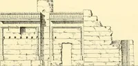 An illustration from Catalogue des monuments et inscriptions de l'Égypte antique / publié sous les auspices de S.A. Abbas II Helmi par la direction générale du Service des antiquités [de l'Égypte] ; par J. de Morgan, U. Bouriant, G. Legrain, G. Jéquier, A. Barsanti (1894)