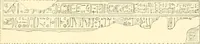 An illustration from Catalogue des monuments et inscriptions de l'Égypte antique / publié sous les auspices de S.A. Abbas II Helmi par la direction générale du Service des antiquités [de l'Égypte] ; par J. de Morgan, U. Bouriant, G. Legrain, G. Jéquier, A. Barsanti (1894)