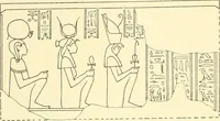 Picture 227 of 543 from Catalogue des monuments et inscriptions de l'Égypte antique / publié sous les auspices de S.A. Abbas II Helmi par la direction générale du Service des antiquités [de l'Égypte] ; par J. de Morgan, U. Bouriant, G. Legrain, G. Jéquier, A. Barsanti (1894), leaf 179