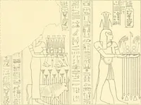 Picture 244 of 543 from Catalogue des monuments et inscriptions de l'Égypte antique / publié sous les auspices de S.A. Abbas II Helmi par la direction générale du Service des antiquités [de l'Égypte] ; par J. de Morgan, U. Bouriant, G. Legrain, G. Jéquier, A. Barsanti (1894), leaf 195