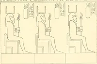 Picture 269 of 543 from Catalogue des monuments et inscriptions de l'Égypte antique / publié sous les auspices de S.A. Abbas II Helmi par la direction générale du Service des antiquités [de l'Égypte] ; par J. de Morgan, U. Bouriant, G. Legrain, G. Jéquier, A. Barsanti (1894), leaf 210