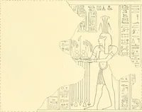 Picture 274 of 543 from Catalogue des monuments et inscriptions de l'Égypte antique / publié sous les auspices de S.A. Abbas II Helmi par la direction générale du Service des antiquités [de l'Égypte] ; par J. de Morgan, U. Bouriant, G. Legrain, G. Jéquier, A. Barsanti (1894), leaf 215