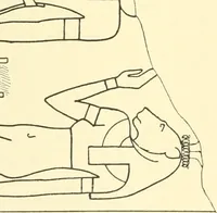 An illustration from Catalogue des monuments et inscriptions de l'Égypte antique / publié sous les auspices de S.A. Abbas II Helmi par la direction générale du Service des antiquités [de l'Égypte] ; par J. de Morgan, U. Bouriant, G. Legrain, G. Jéquier, A. Barsanti (1894)