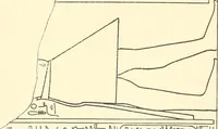An illustration from Catalogue des monuments et inscriptions de l'Égypte antique / publié sous les auspices de S.A. Abbas II Helmi par la direction générale du Service des antiquités [de l'Égypte] ; par J. de Morgan, U. Bouriant, G. Legrain, G. Jéquier, A. Barsanti (1894)
