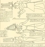 Picture 335 of 543 from Catalogue des monuments et inscriptions de l'Égypte antique / publié sous les auspices de S.A. Abbas II Helmi par la direction générale du Service des antiquités [de l'Égypte] ; par J. de Morgan, U. Bouriant, G. Legrain, G. Jéquier, A. Barsanti (1894), leaf 268