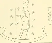 An illustration from Catalogue des monuments et inscriptions de l'Égypte antique / publié sous les auspices de S.A. Abbas II Helmi par la direction générale du Service des antiquités [de l'Égypte] ; par J. de Morgan, U. Bouriant, G. Legrain, G. Jéquier, A. Barsanti (1894)