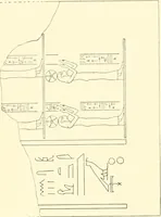 An illustration from Catalogue des monuments et inscriptions de l'Égypte antique / publié sous les auspices de S.A. Abbas II Helmi par la direction générale du Service des antiquités [de l'Égypte] ; par J. de Morgan, U. Bouriant, G. Legrain, G. Jéquier, A. Barsanti (1894)