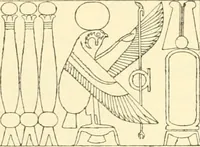 An illustration from Catalogue des monuments et inscriptions de l'Égypte antique / publié sous les auspices de S.A. Abbas II Helmi par la direction générale du Service des antiquités [de l'Égypte] ; par J. de Morgan, U. Bouriant, G. Legrain, G. Jéquier, A. Barsanti (1894)